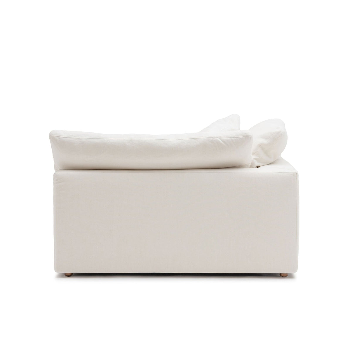 Feather Cloud XL Left Arm - Off White - Modular Sofas Loom Collection Loom Collection Dubai