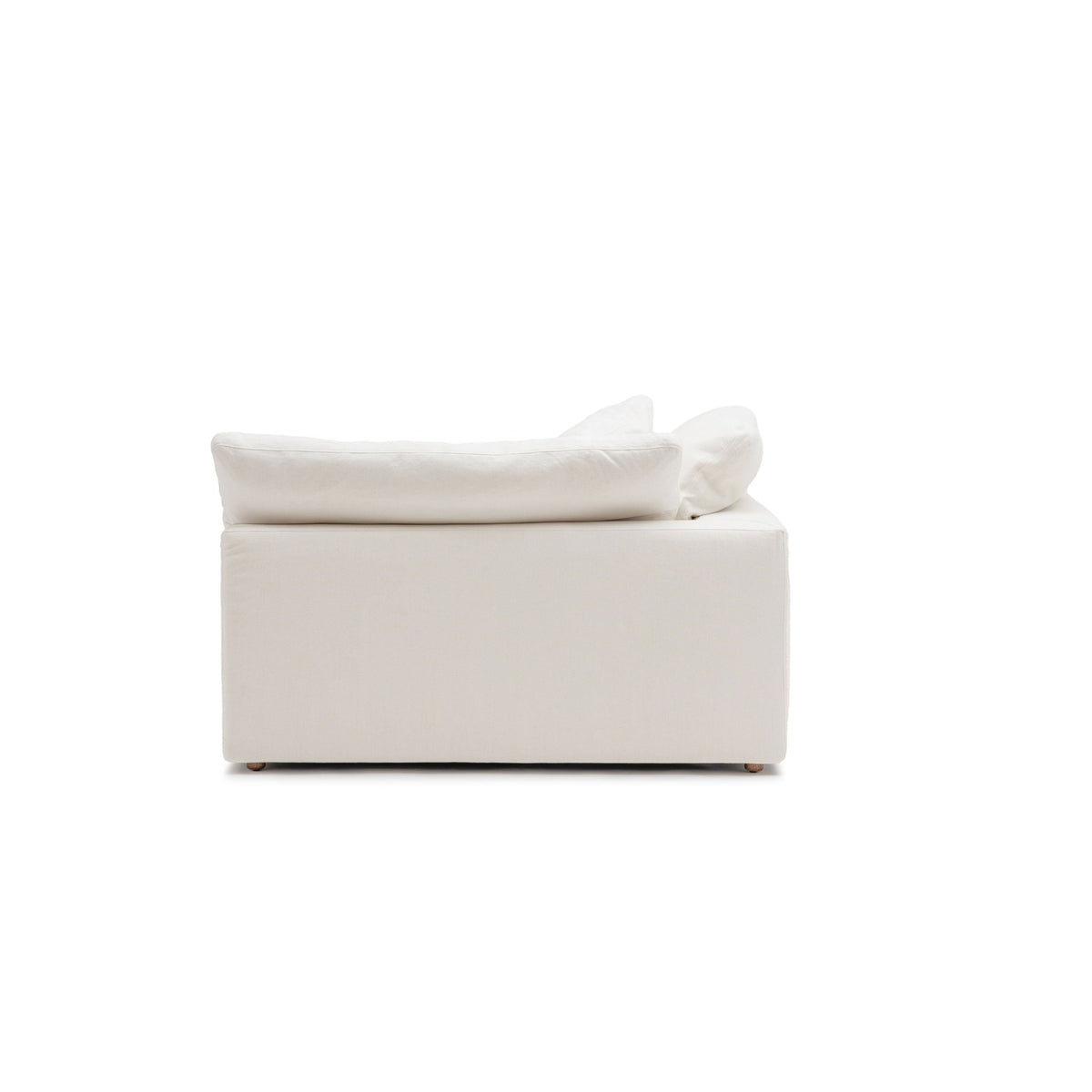 Feather Cloud XL Left Arm - Off White - Modular Sofas Loom Collection Loom Collection Dubai