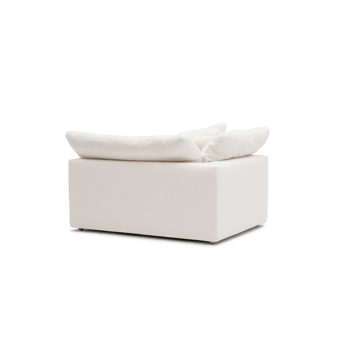 Feather Cloud XL Left Arm - Off White - Modular Sofas Loom Collection Loom Collection Dubai