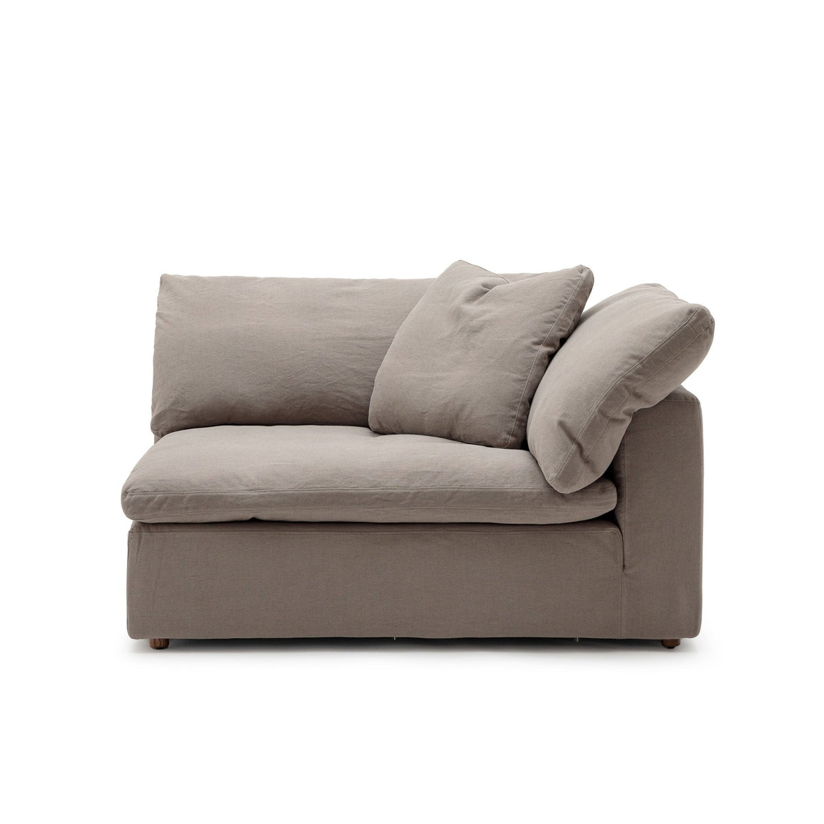Feather Cloud XL Right Arm - Mineral - Modular Sofas Loom Collection Loom Collection Dubai