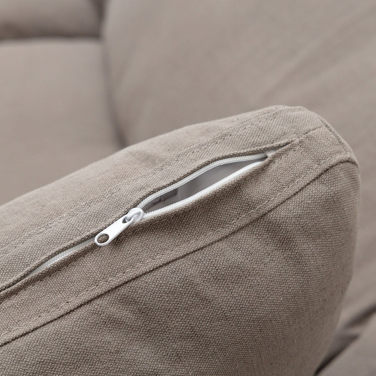 Feather Cloud XL Right Arm - Mineral - Modular Sofas Loom Collection Loom Collection Dubai
