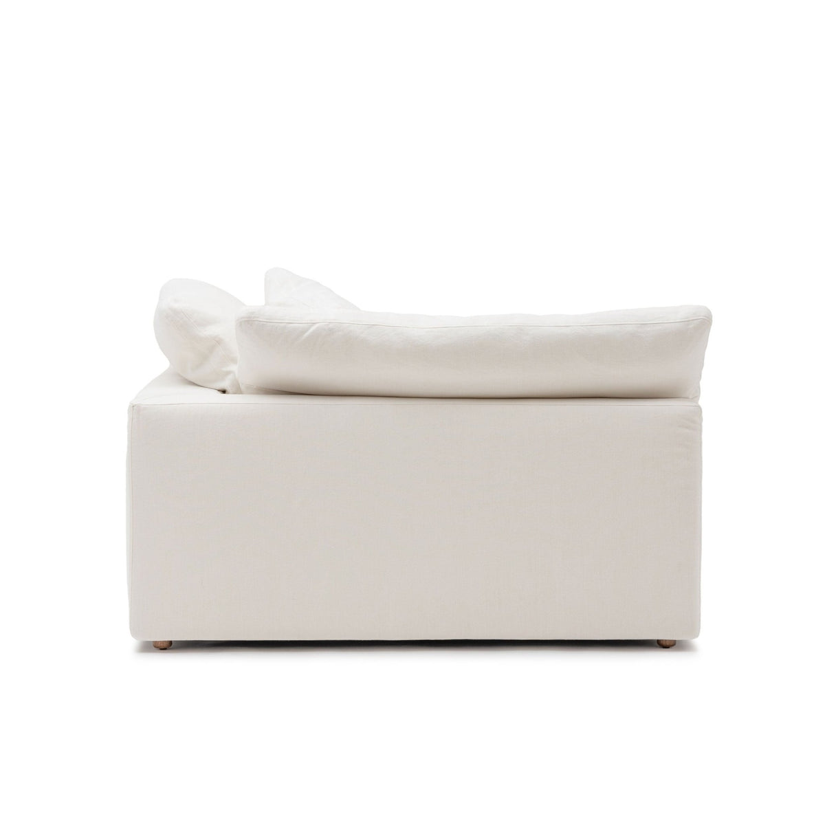 Feather Cloud XL Right Arm - Off White - Modular Sofas Loom Collection Loom Collection Dubai