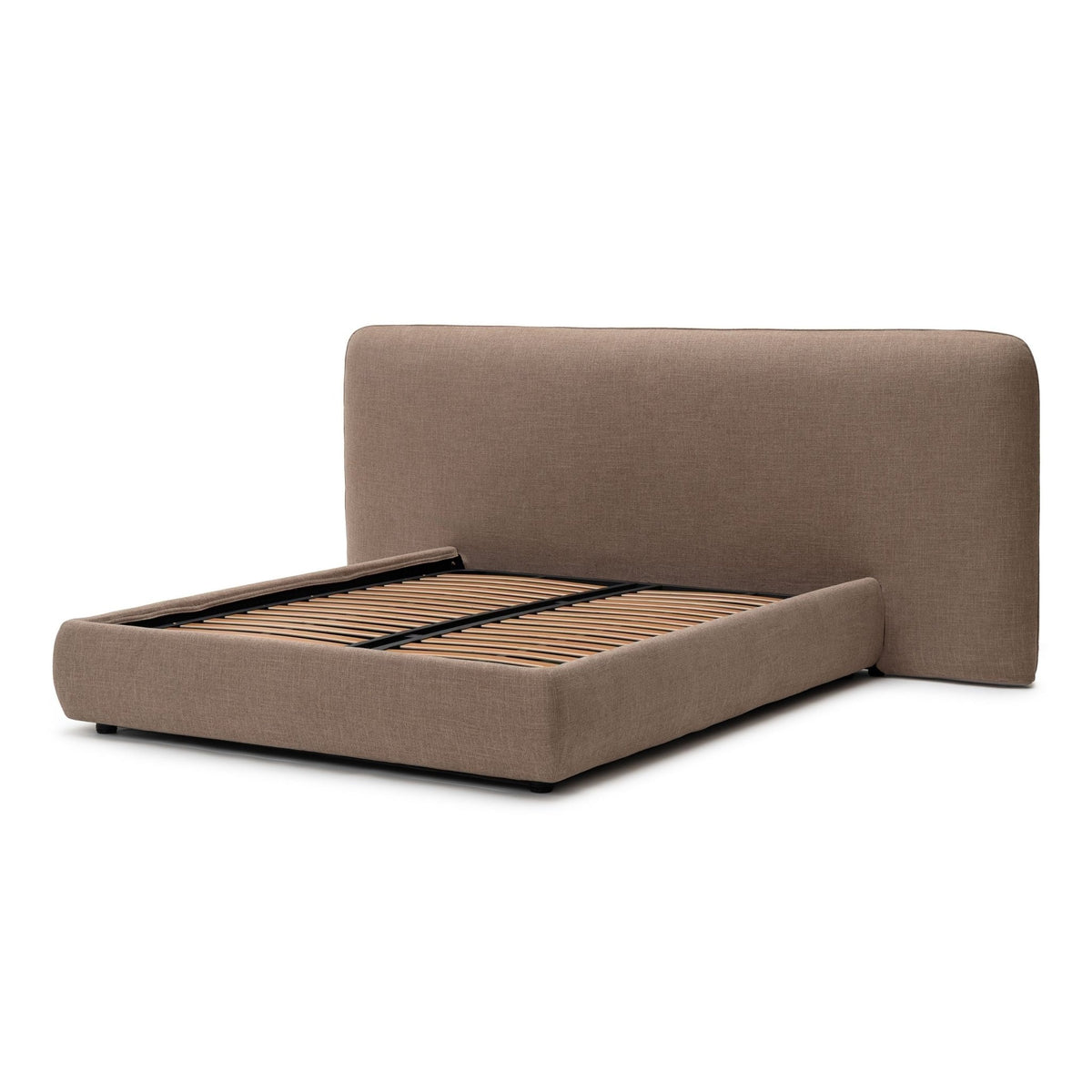 Finley Bed With Storage - Caramel - Beds Loom Collection Loom Collection Dubai
