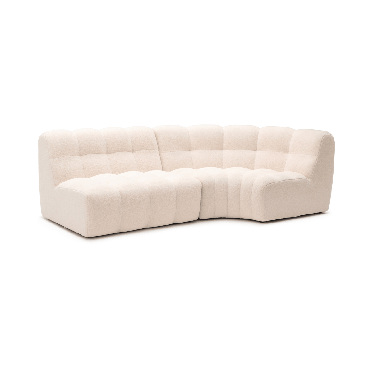Fitzroy Sofa - Cream - Sectional Sofas Loom Collection Loom Collection Dubai