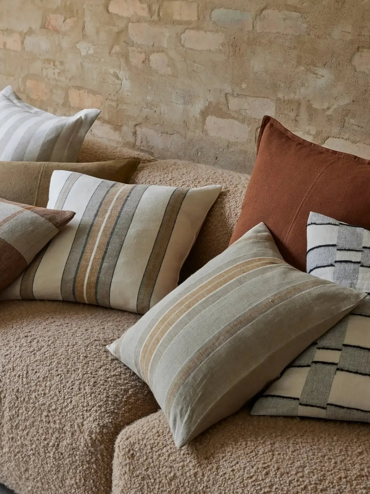 Franco 50Cm Cushion - Linen