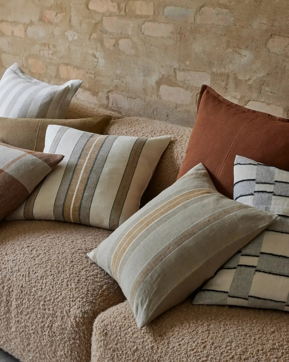 Franco 50Cm Cushion - Linen