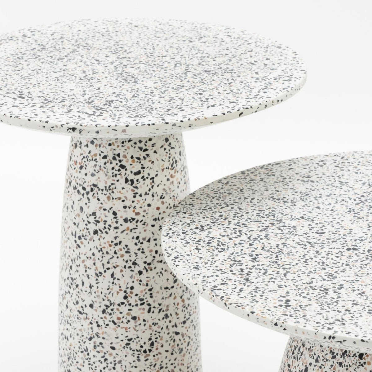 Fungi Tall - White - Side Tables Tolv Loom Collection Dubai