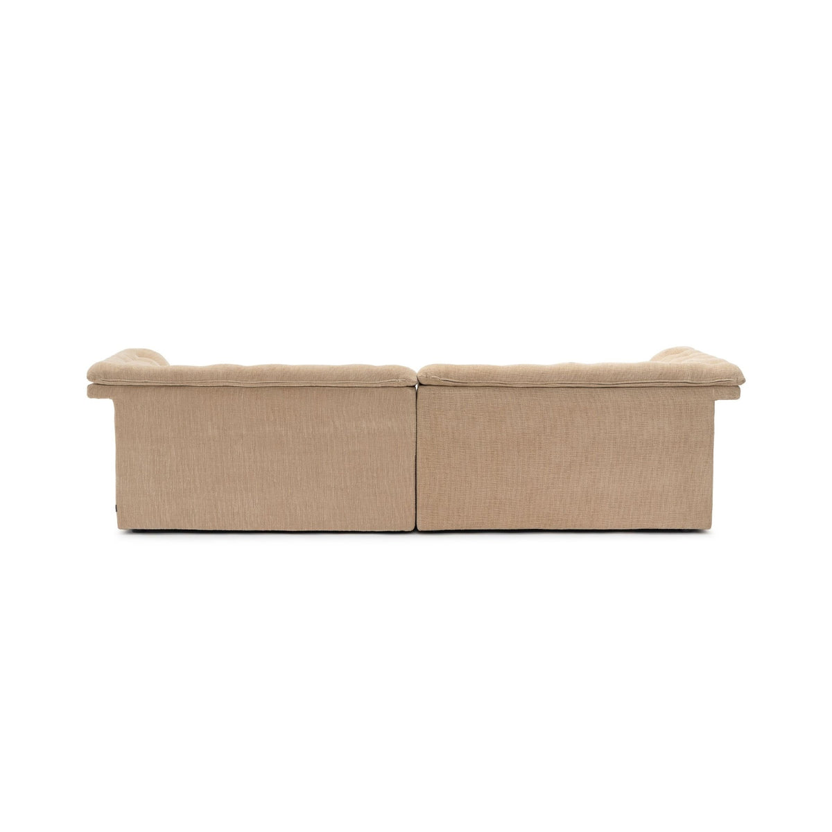 Furrow Sofa - Sherpa Toffee - Sofas Natadora Loom Collection Dubai
