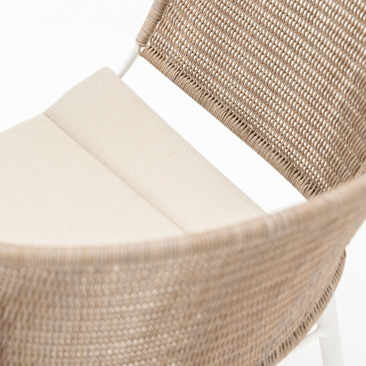 Gaia Dining Armchair - Linen - Outdoor Dining chairs Loom Collection Loom Collection Dubai