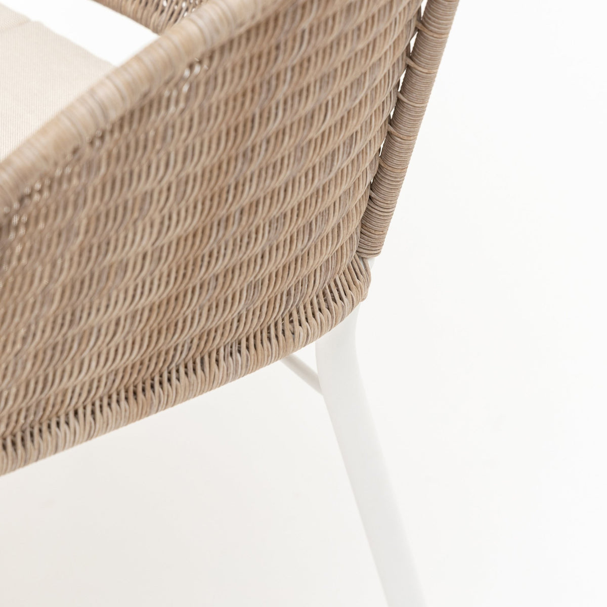 Gaia Dining Armchair - Linen - Outdoor Dining chairs Loom Collection Loom Collection Dubai