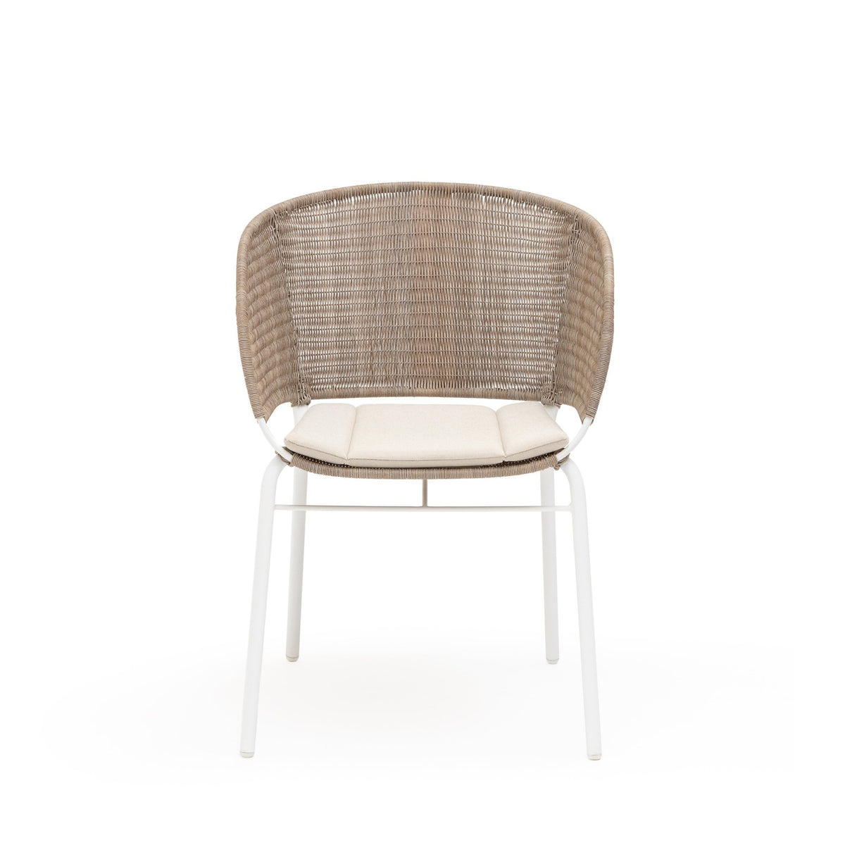 Gaia Dining Armchair - Linen - Outdoor Dining chairs Loom Collection Loom Collection Dubai