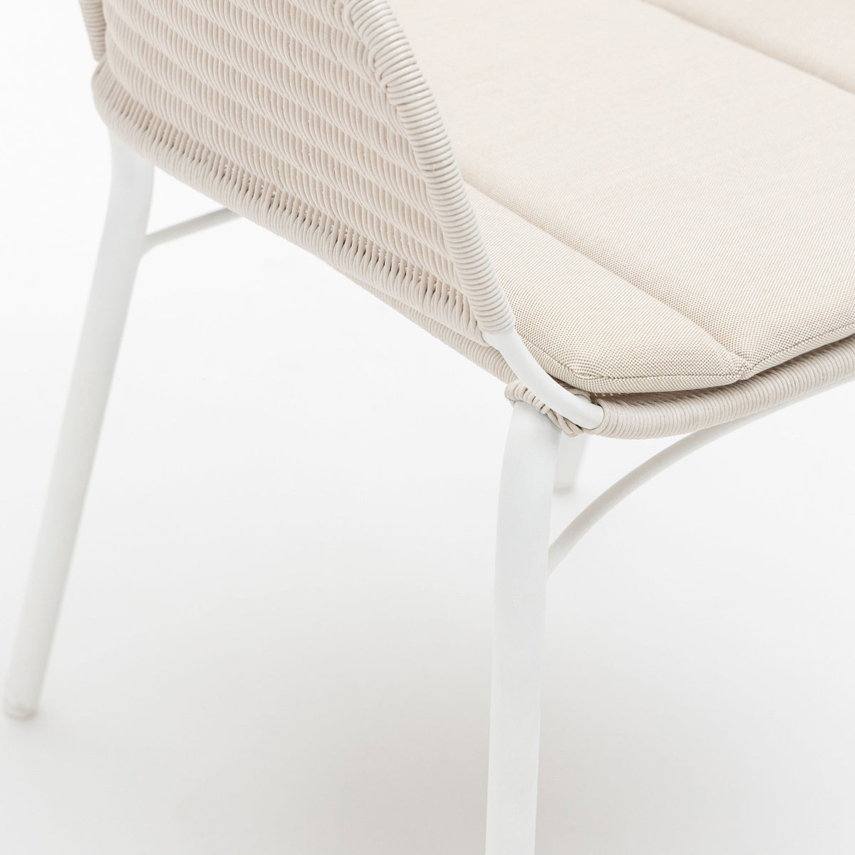 Gaia Dining Armchair - Stonewhite