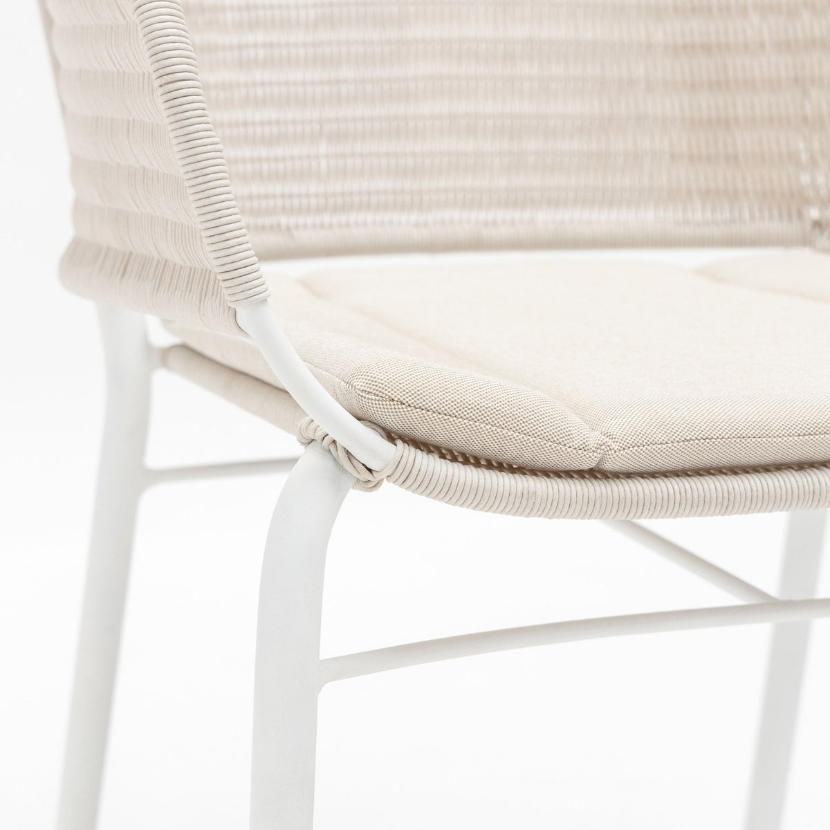 Gaia Dining Armchair - Stonewhite