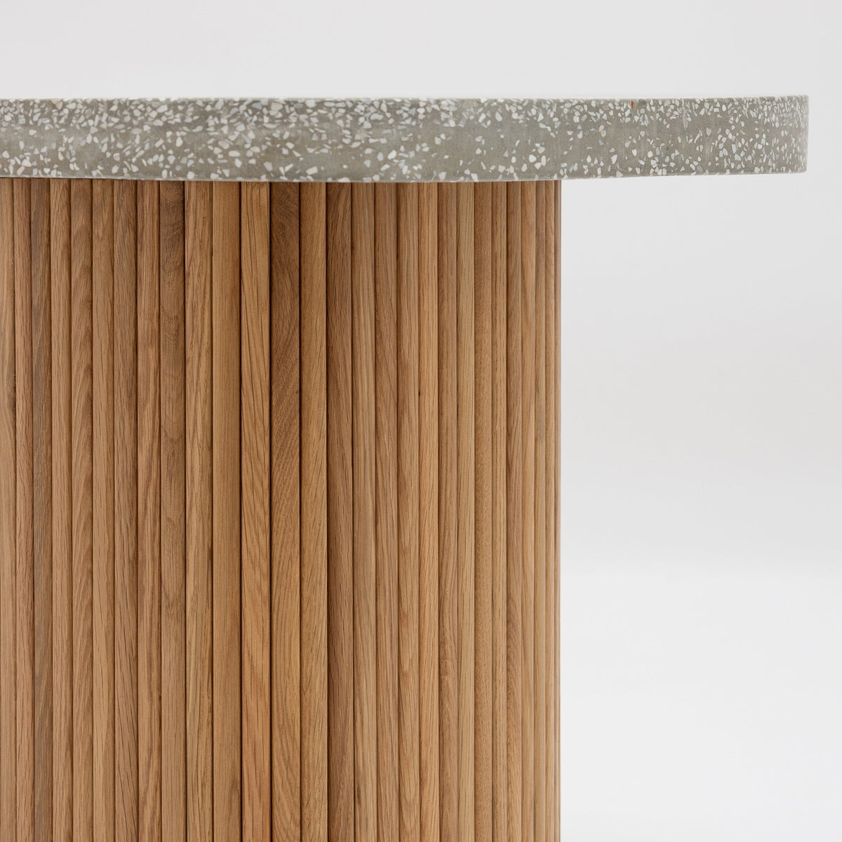 Gion Coffee Table 55 - Light Oak & Warm Grey