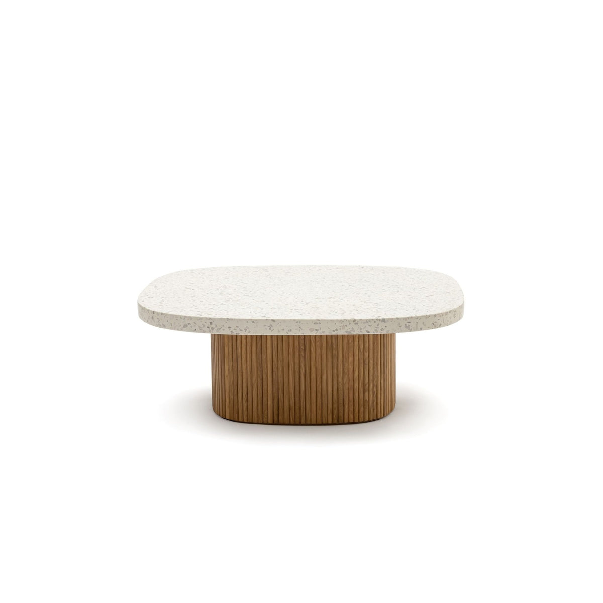 Gion Coffee Table 95 - Light Oak & Nougat - Coffee Tables Tolv Loom Collection Dubai