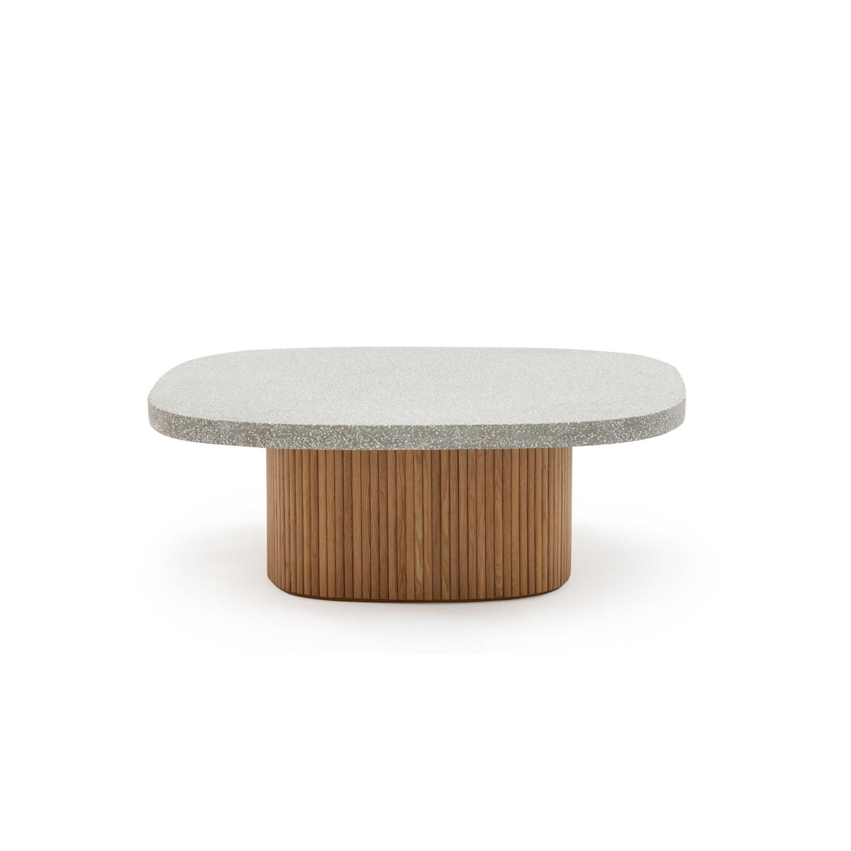 Gion Coffee Table 95 - Light Oak & Warm Grey - Coffee Tables Tolv Loom Collection Dubai