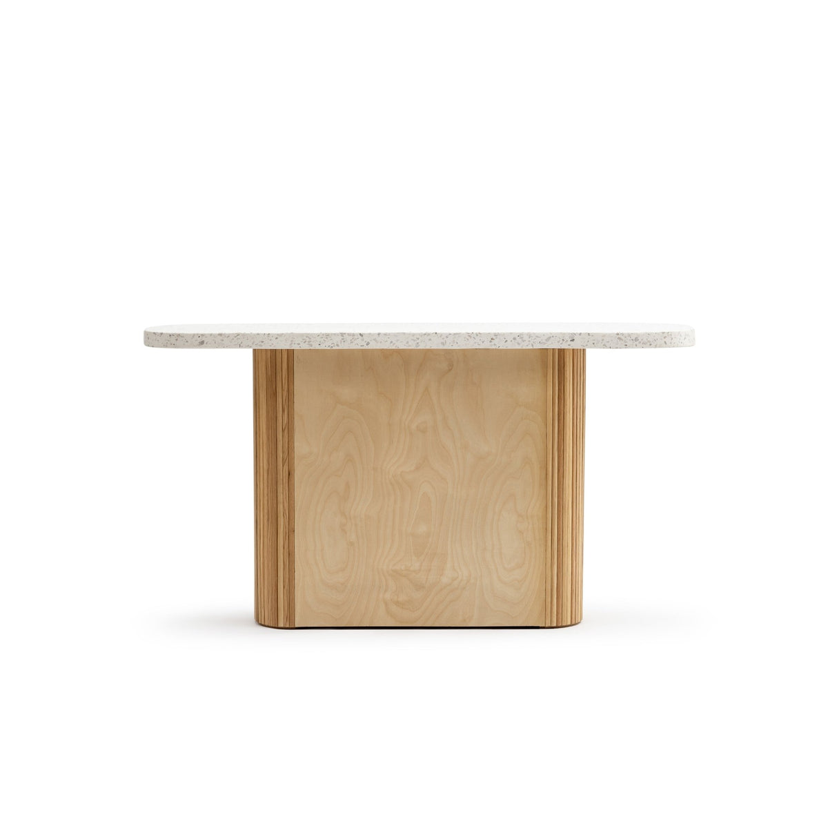Gion Console 140 - Light Oak & Nougat