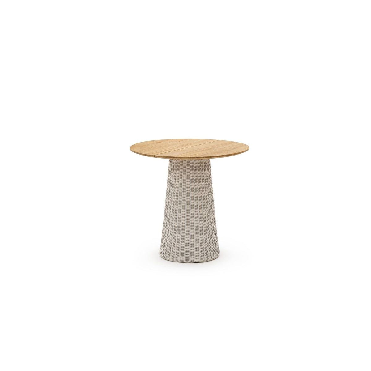 Girona Bistro Table - Honey & Chalk - Round Dining Tables Loom Collection Loom Collection Dubai