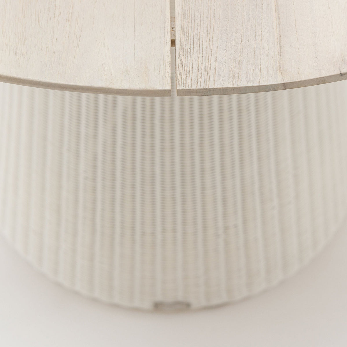 Girona Dining Table - Age Teak & Stonewhite - Round Dining Tables Loom Collection Loom Collection Dubai
