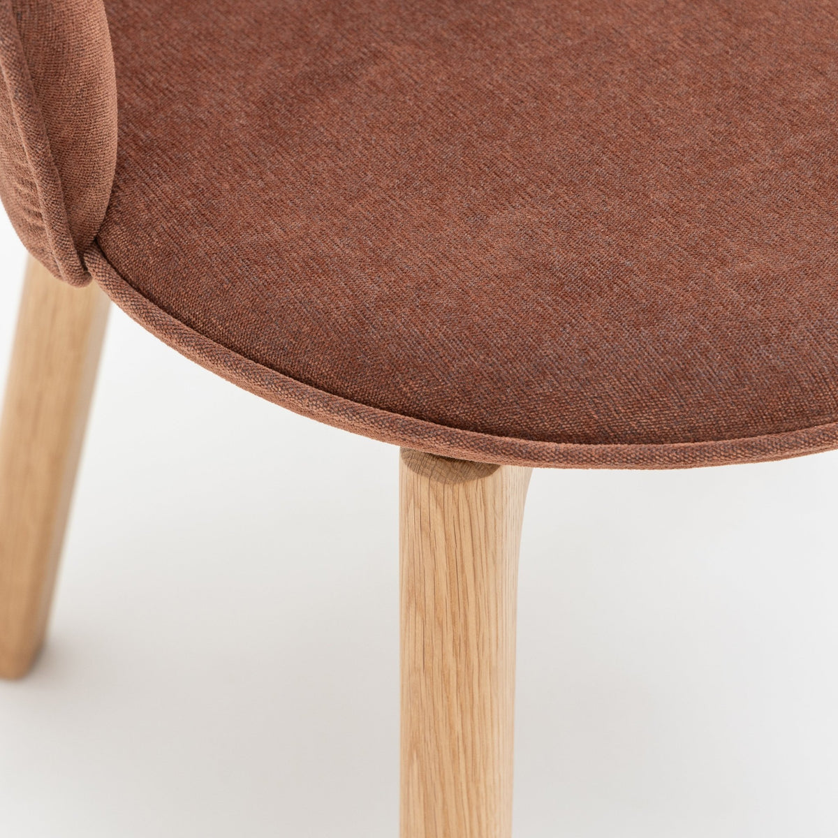 Glide Chair - Light Oak & Russet