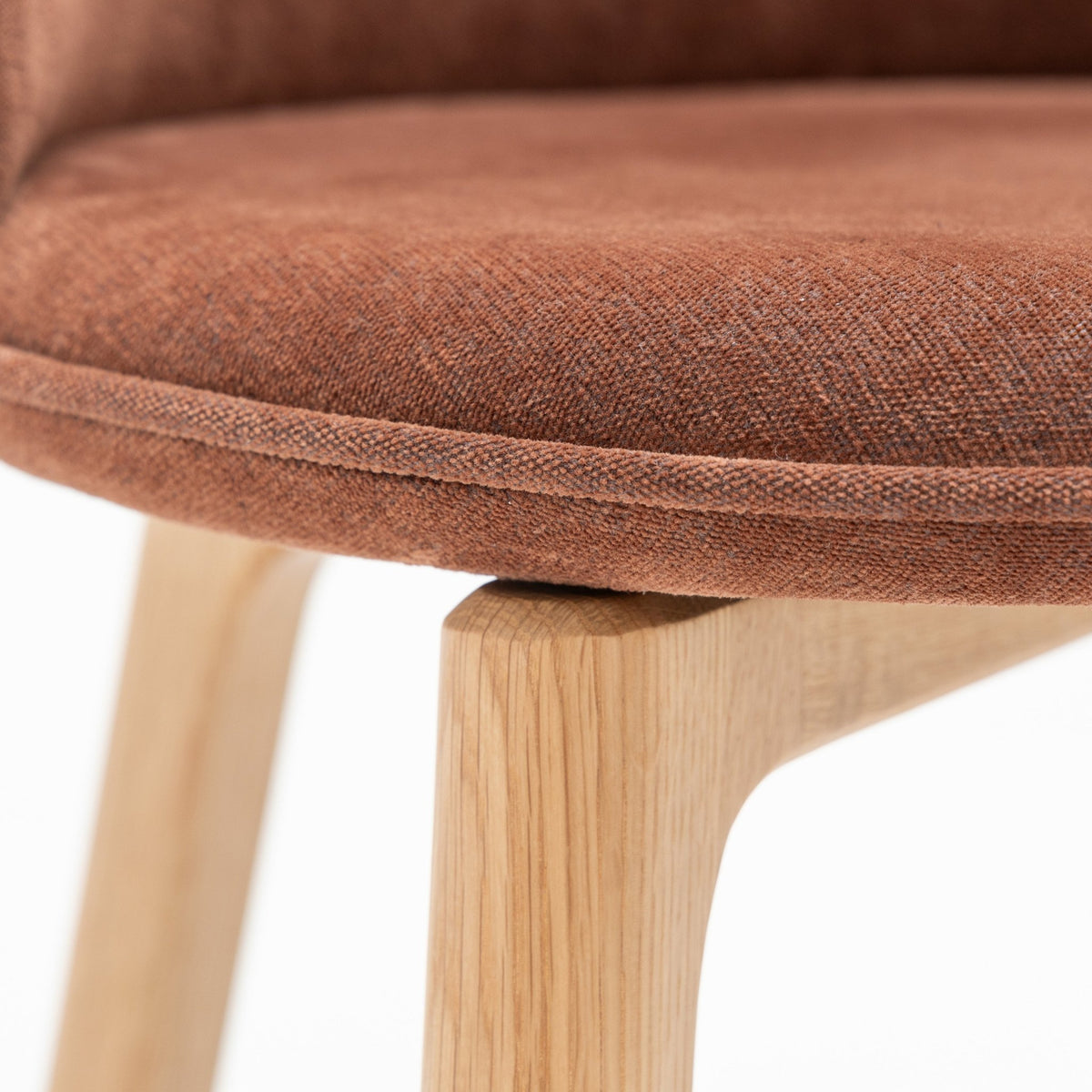 Glide Chair - Light Oak & Russet