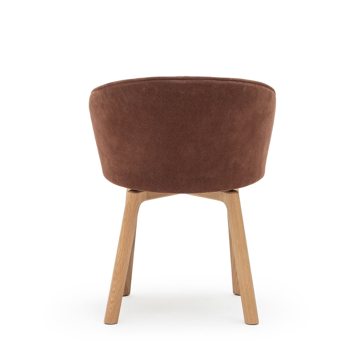 Glide Chair - Light Oak & Russet