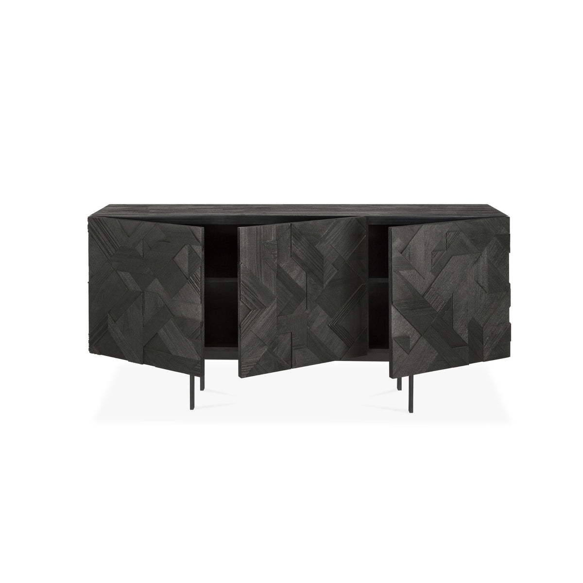 Graphic Sideboard - Buffets & Sideboards Ethnicraft Loom Collection Dubai