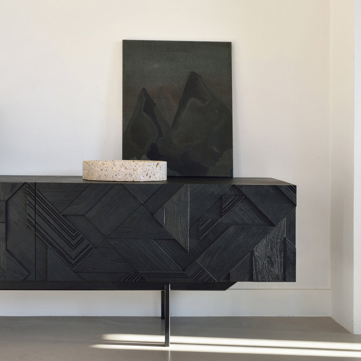 Graphic Tv Cupboard - TV and Entertainment Units Ethnicraft Loom Collection Dubai