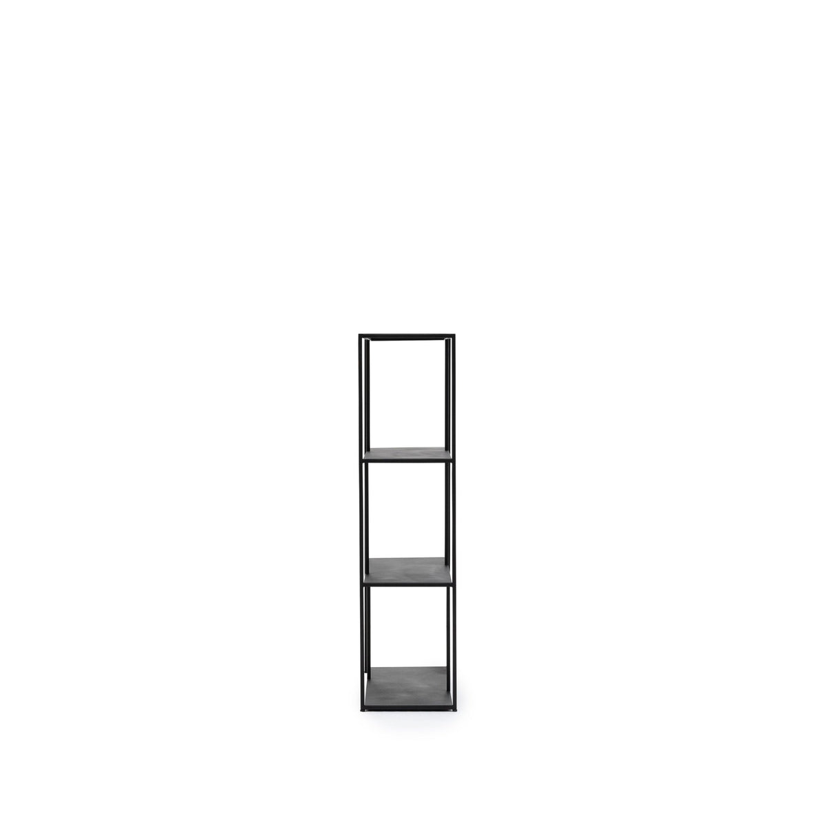 Grillo Shelf Low - Black - Shelving Loom Collection Loom Collection Dubai