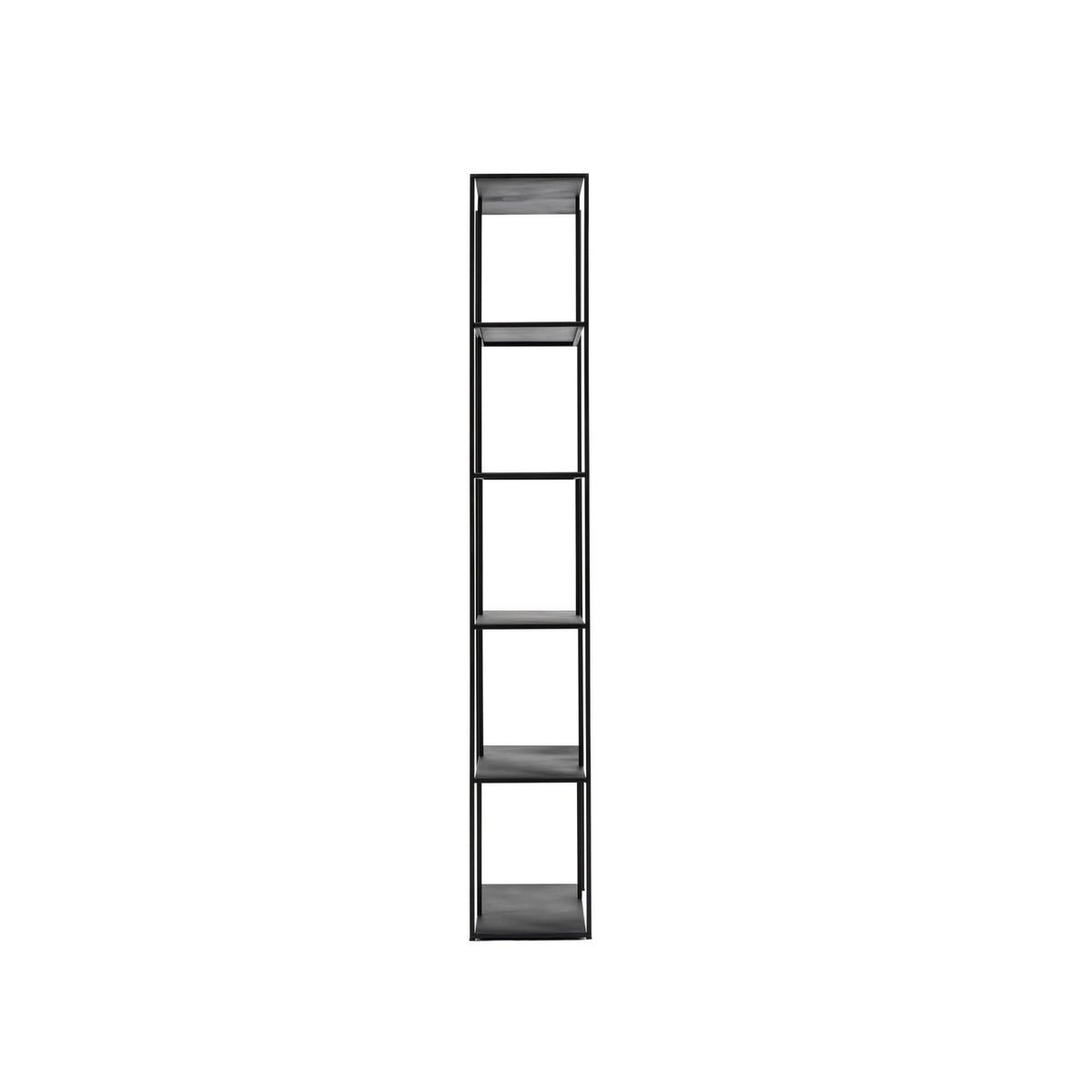 Grillo Shelf Tall - Black - Shelving Loom Collection Loom Collection Dubai