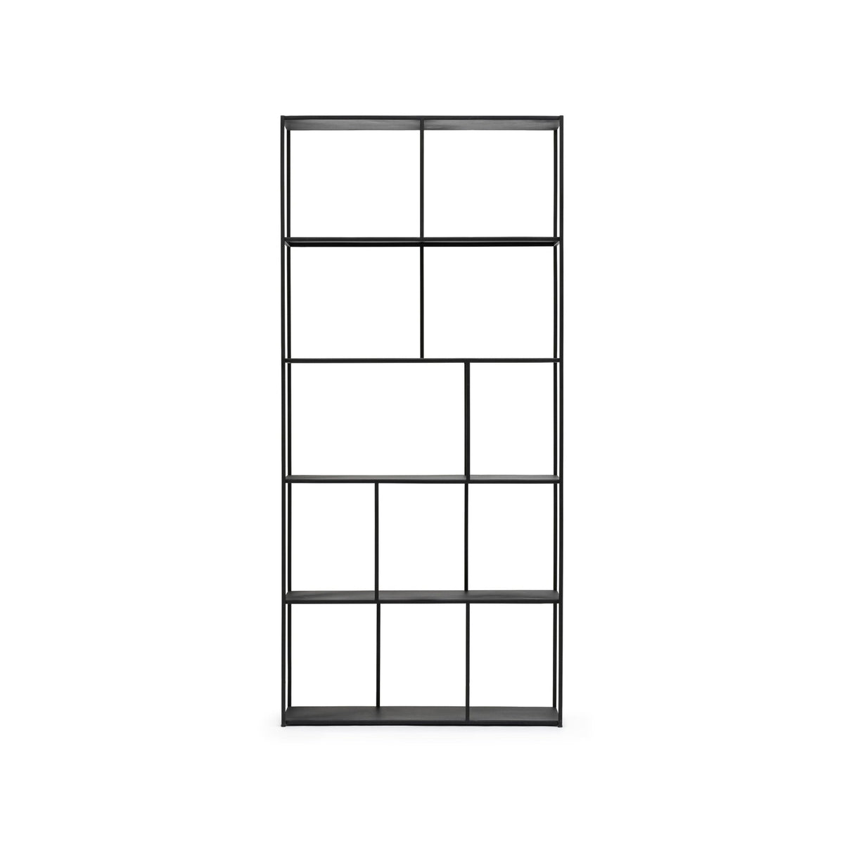Grillo Shelf Tall - Black - Shelving Loom Collection Loom Collection Dubai