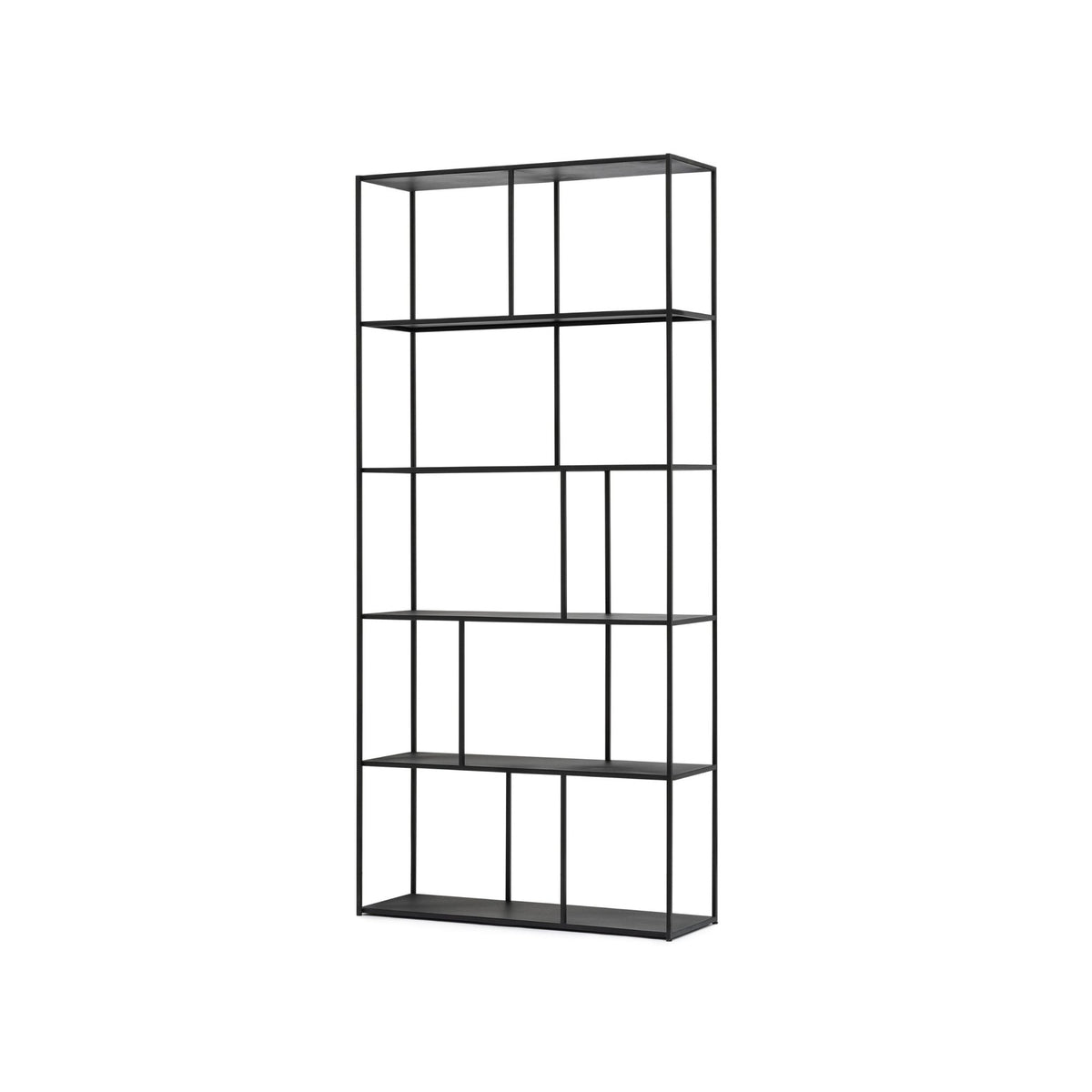 Grillo Shelf Tall - Black - Shelving Loom Collection Loom Collection Dubai
