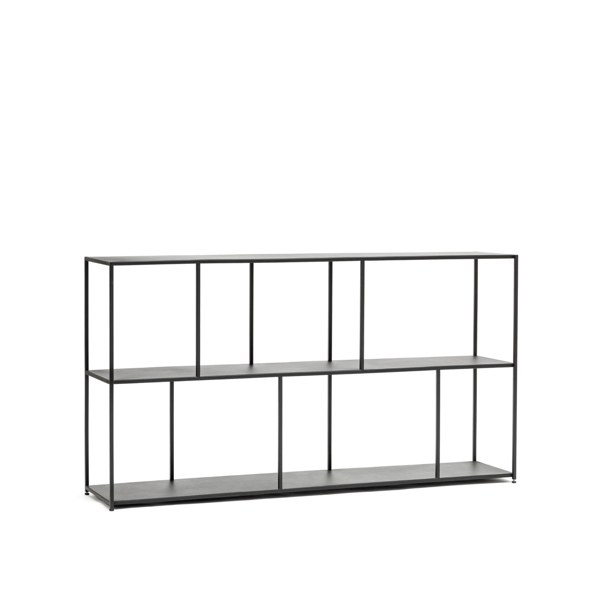 Grillo Shelf Wide - Black - Shelving Loom Collection Loom Collection Dubai
