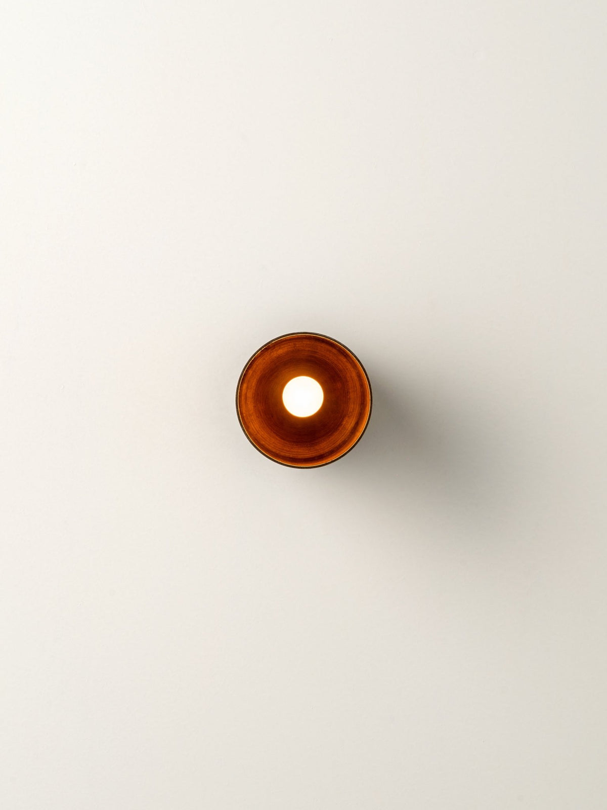 Guilla - Real Brass Cylinder Ceiling Light