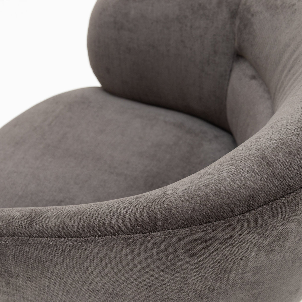 Gwen Swivel Chair - Ebony
