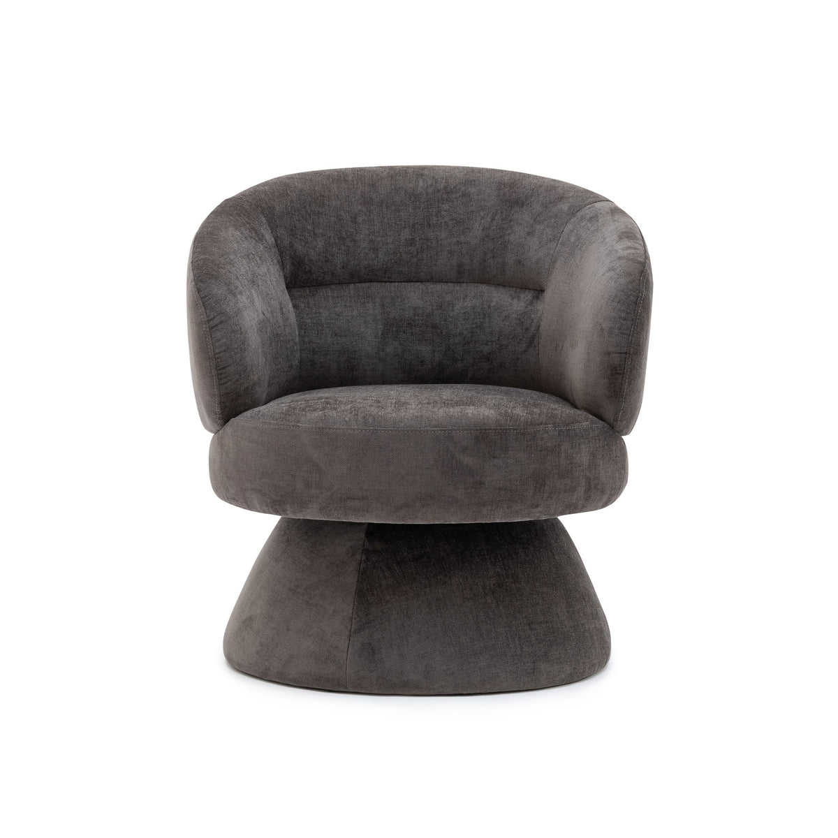 Gwen Swivel Chair - Ebony