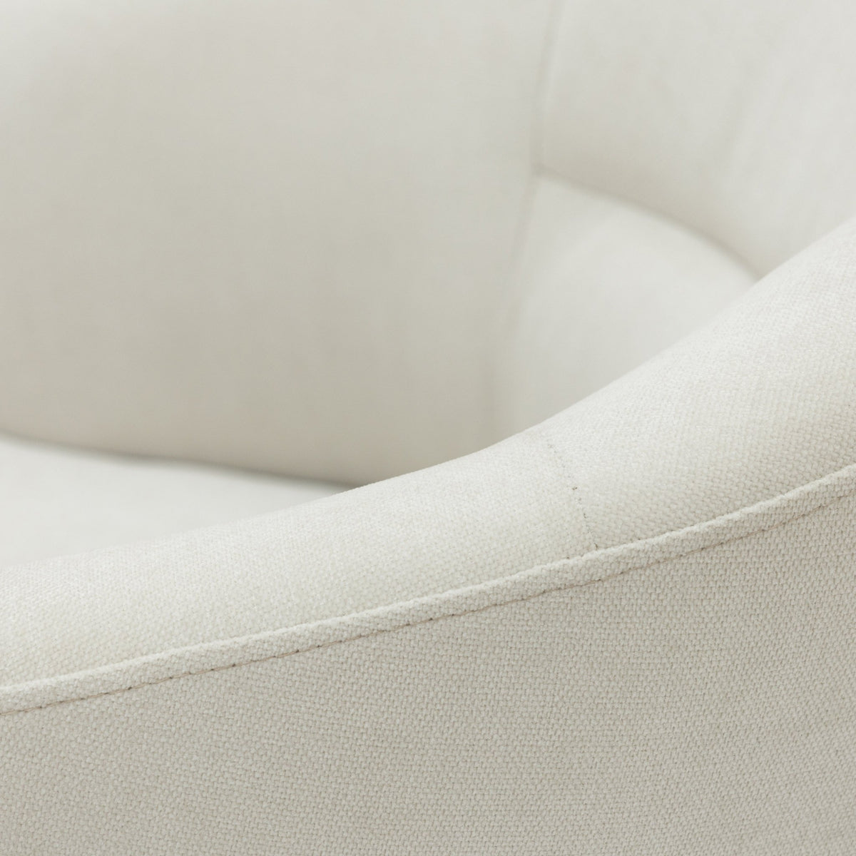 Gwen Swivel Chair - Ivory