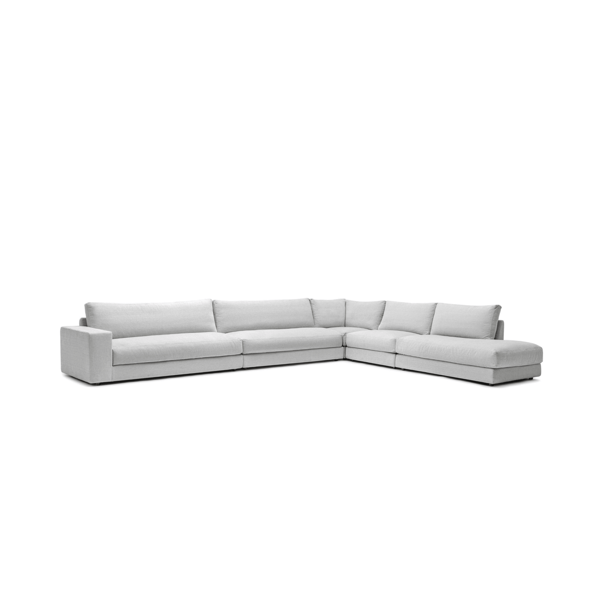 Hansen Corner Sofa - Bespoke - Alice Pearl - Modular Sofas Tolv Loom Collection Dubai