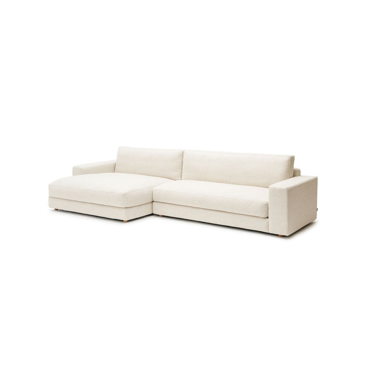 Hansen L Shaped Sofa - Oatmeal - Modular Sofas Tolv Loom Collection Dubai