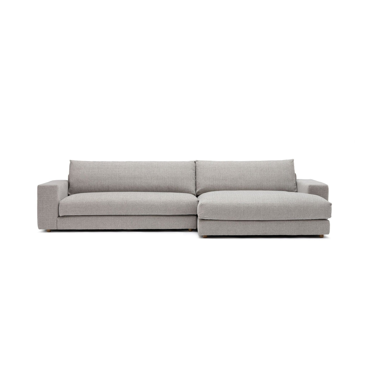 Hansen L Shaped Sofa - Sylvia Haze - Modular Sofas Tolv Loom Collection Dubai