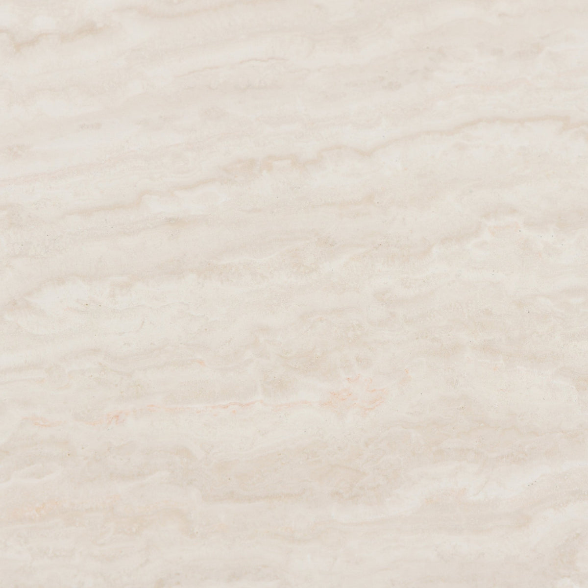 Haven Round Coffee Table - White Travertine