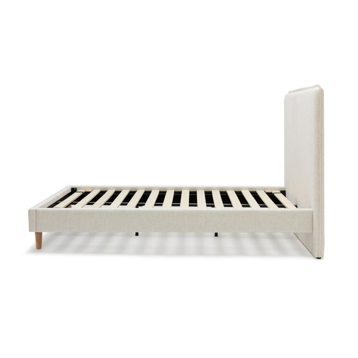 Heidi Standard Bed - Beige - Beds Loom Collection Loom Collection Dubai