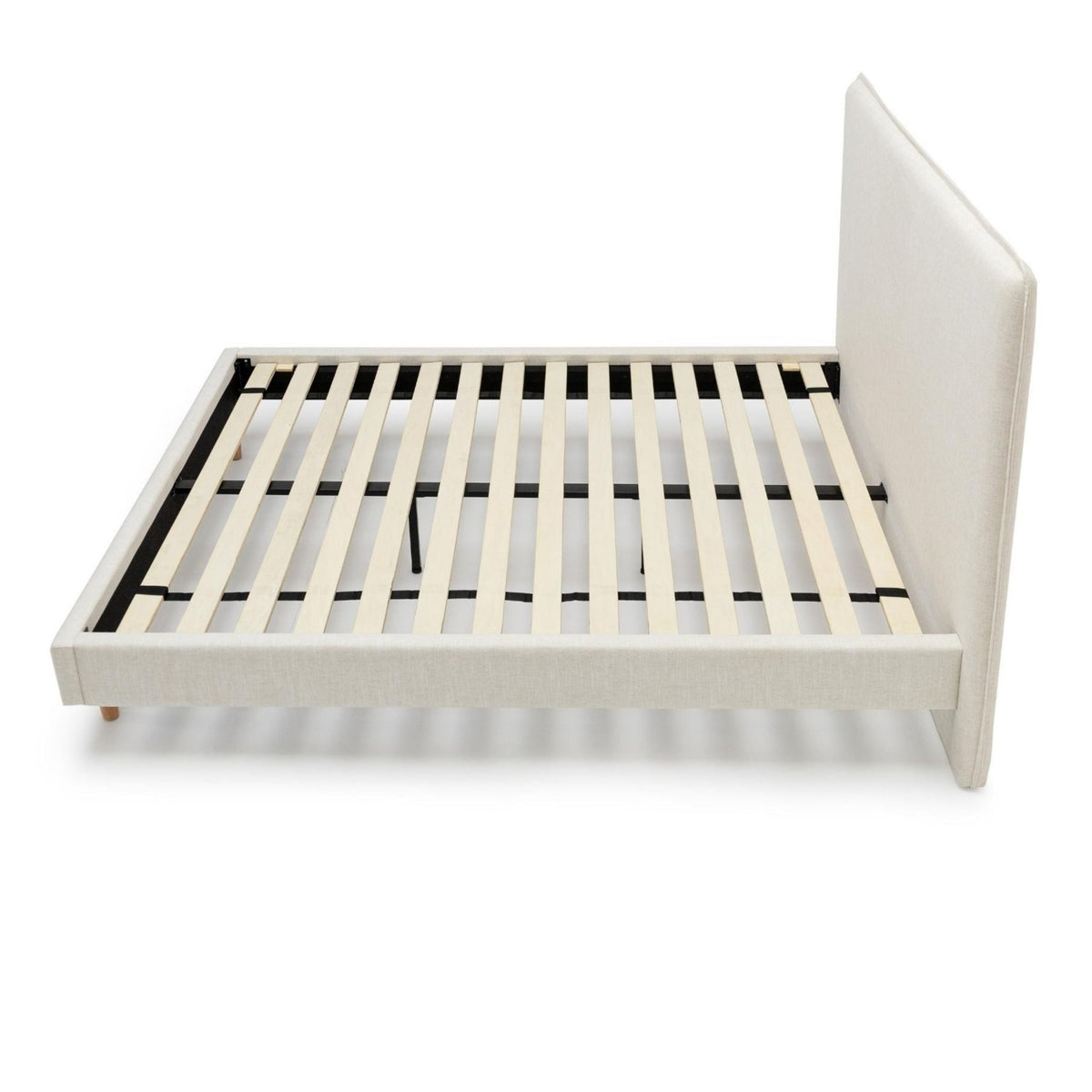 Heidi Standard Bed - Beige - Beds Loom Collection Loom Collection Dubai