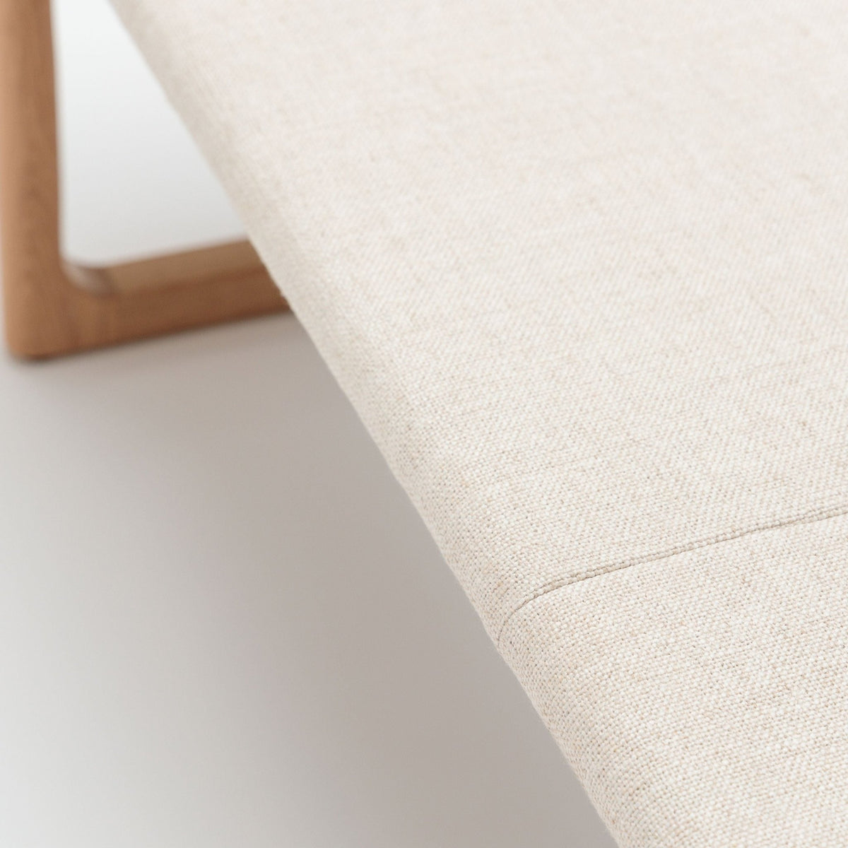 Hover Bench - Light Oak & Oatmeal - Benches Tolv Loom Collection Dubai