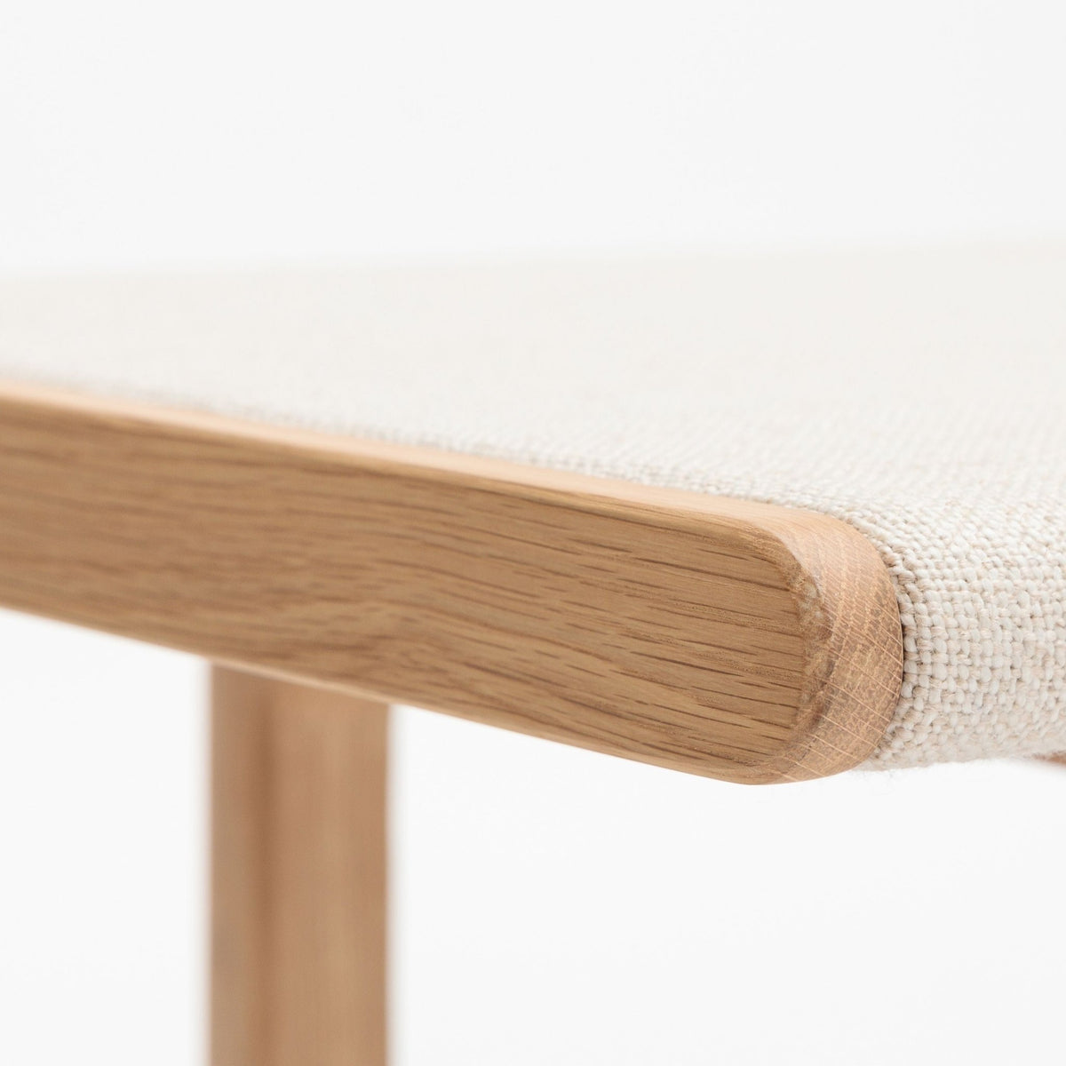 Hover Bench - Light Oak & Oatmeal - Benches Tolv Loom Collection Dubai