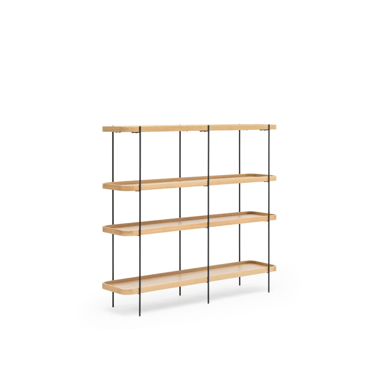 Humla 152 Tall Shelf - Light Oak - Shelving Tolv Loom Collection Dubai