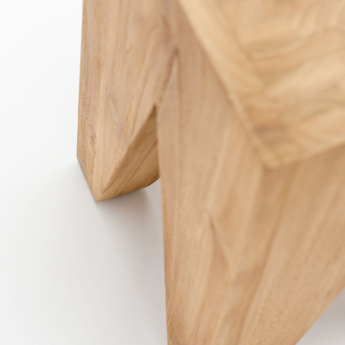 Iniko Stool - Natural - Side Tables Loom Collection Loom Collection Dubai
