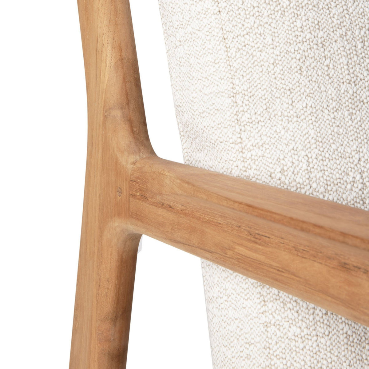 Jack Outdoor Lounge Chair - Off White - Outdoor Occasional Chairs Ethnicraft Loom Collection Dubai