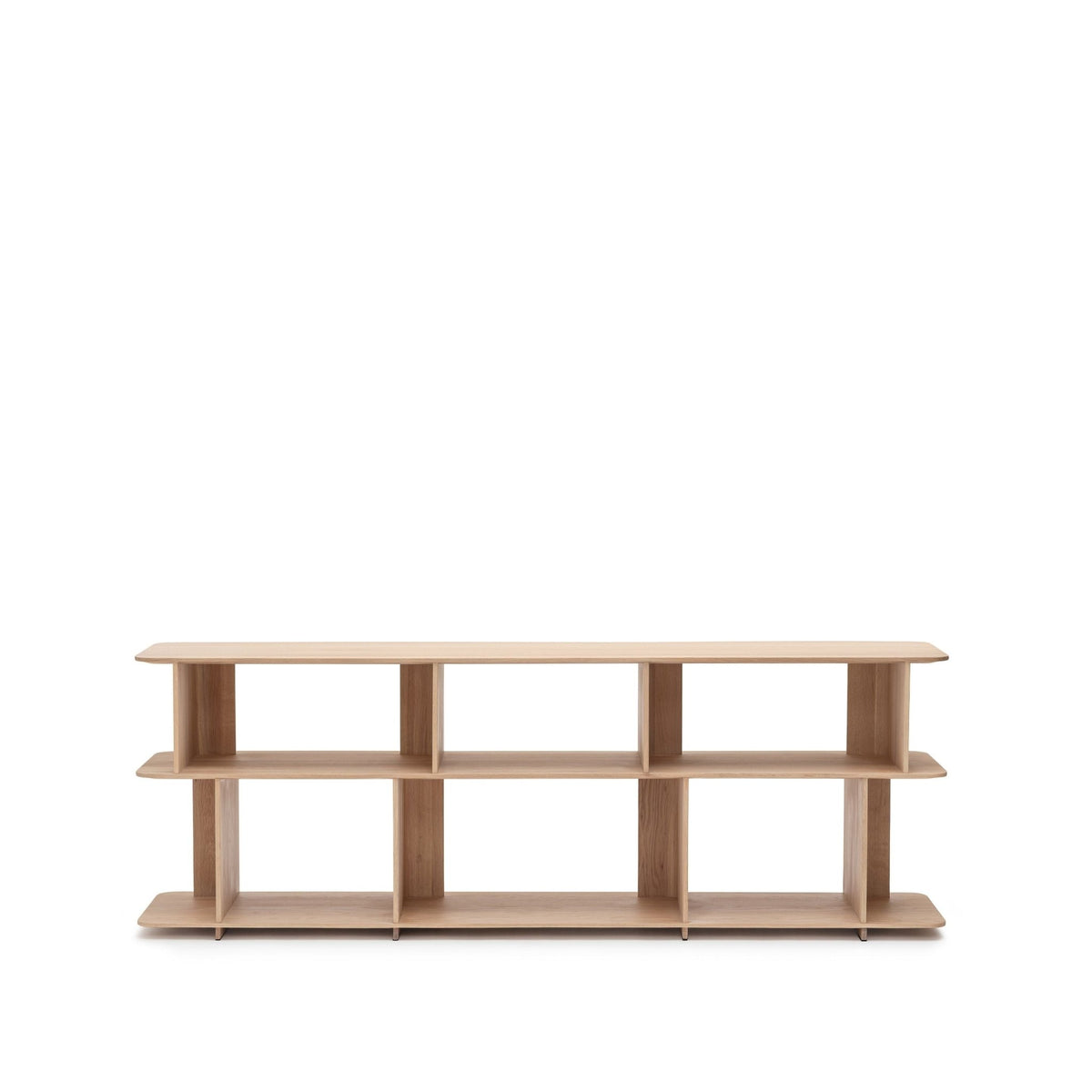 Jaunt Shelf Low - Blonde Oak - Shelving Tolv Loom Collection Dubai