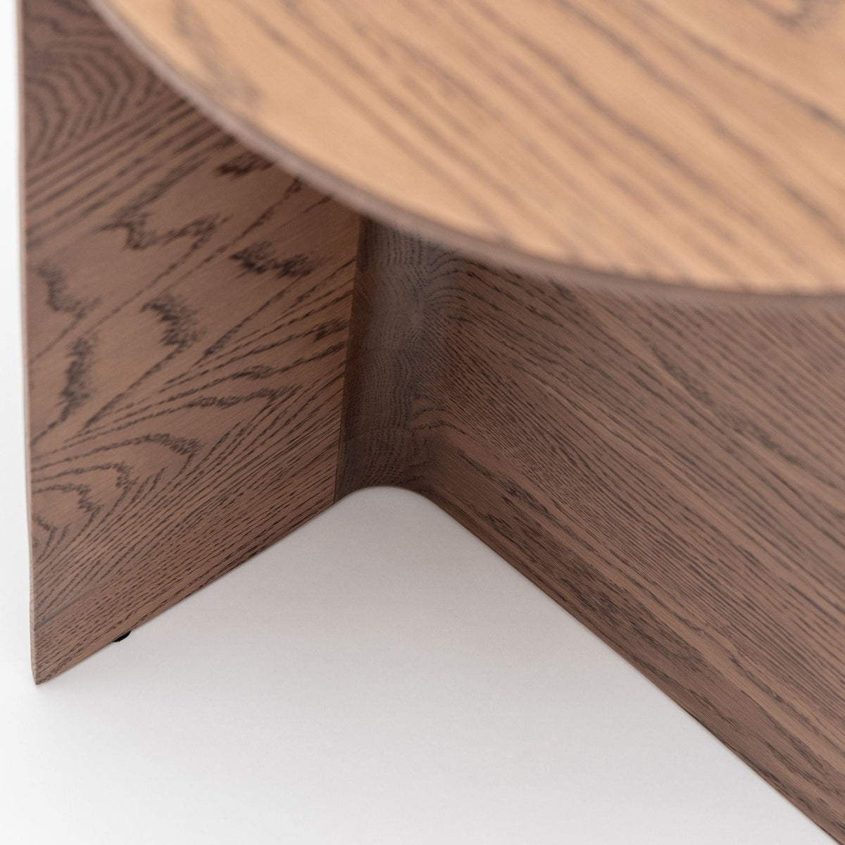 Jaunt Side Table - Latte Oak - Side Tables Tolv Loom Collection Dubai
